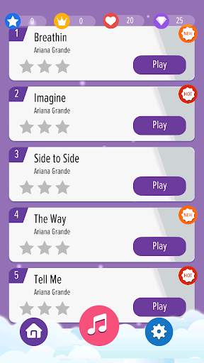 ARIANA GRANDE Piano Tiles screenshot 4