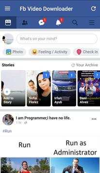 Fb Video Downloader screenshot 1