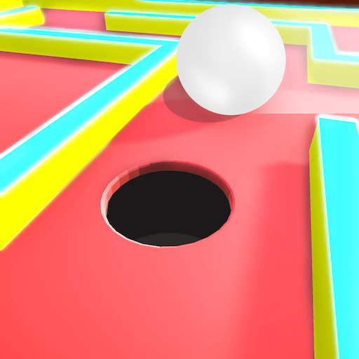 Maze rotating ball puzzle 3D labyrinth icon