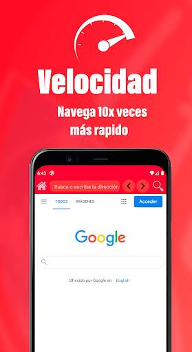 Web Browser: Fast, Safe and Light - NavegaMe! screenshot 3
