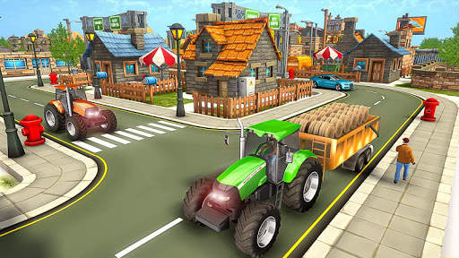 Farmland Tractor Farming Games screenshot 4