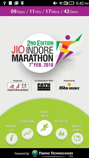 Jio Indore Marathon screenshot 1