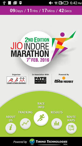 Jio Indore Marathon screenshot 1
