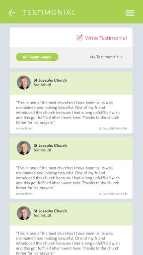 Jeba Veedu Church App screenshot 5