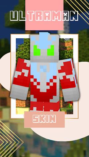 Skin Ultra Man For Minecraft screenshot 1
