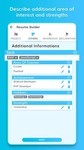 Resume Builder - Professional CV Maker screenshot 10