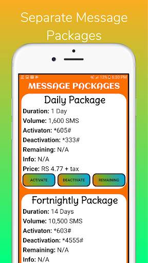 My Ufone Packages: Call, SMS & Internet 2020 screenshot 5