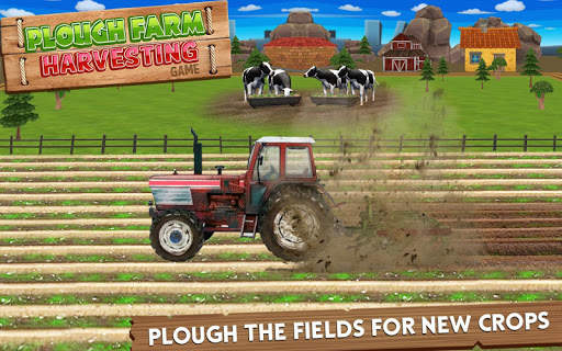 Plough Farm Harvesting Game screenshot 1