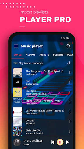 MP3 Music Player Pro 2 تصوير الشاشة