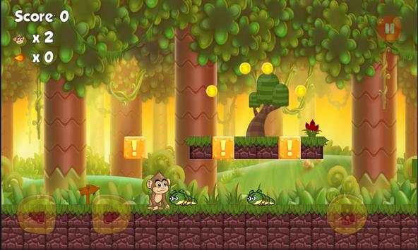 Jungle Monkey Super Run : Temple Kong Run screenshot 7