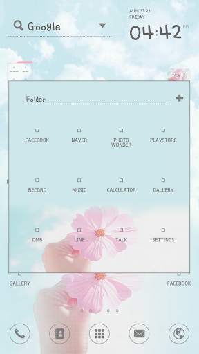 Fall come dodol launcher theme screenshot 2