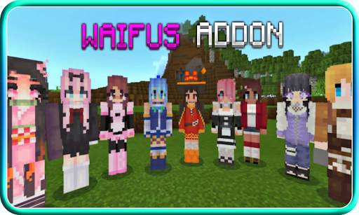 Waifus Craft Mod for Minecraft PE screenshot 3