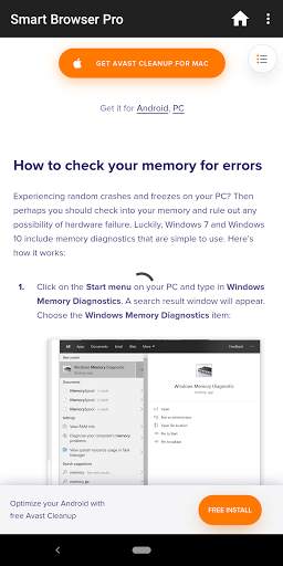 Smart Browser Pro screenshot 4