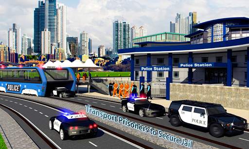 Penjara Tinggi Bis Angkutan 3D screenshot 1