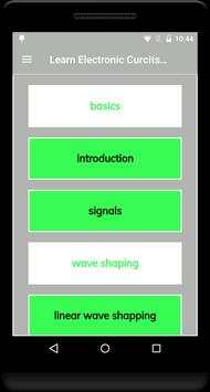 Learn Electronic Curcits Complete Guide скриншот 1