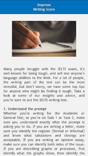 IELTS Study Guide Offline screenshot 2