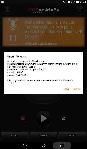 Radio Anti Terorisme screenshot 9