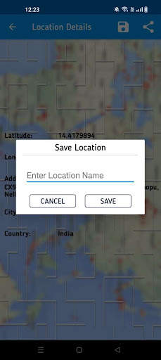 Live Location, GPS Coordinates screenshot 2
