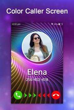 3D Color Caller Screen - Love Caller Screen 4 تصوير الشاشة