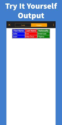 Learn HTML screenshot 5