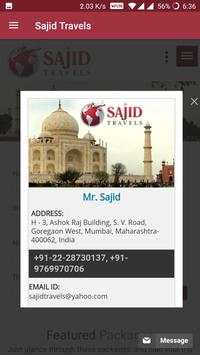Sajid Travels screenshot 1