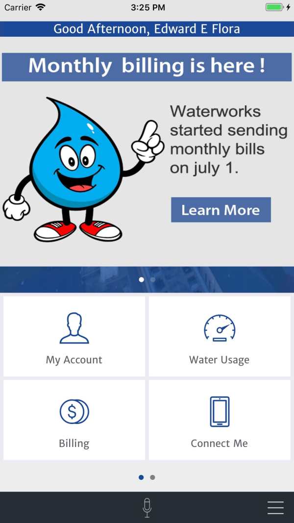 My NNWW Water App screenshot 2