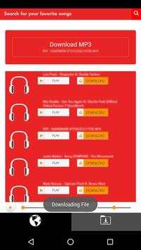 mp3 download : mp3 converter & music player screenshot 1