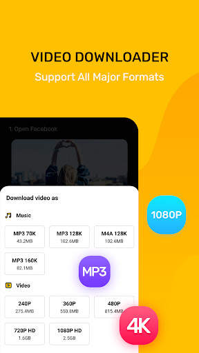 Video Downloader, Private File Downloader &Saver screenshot 3