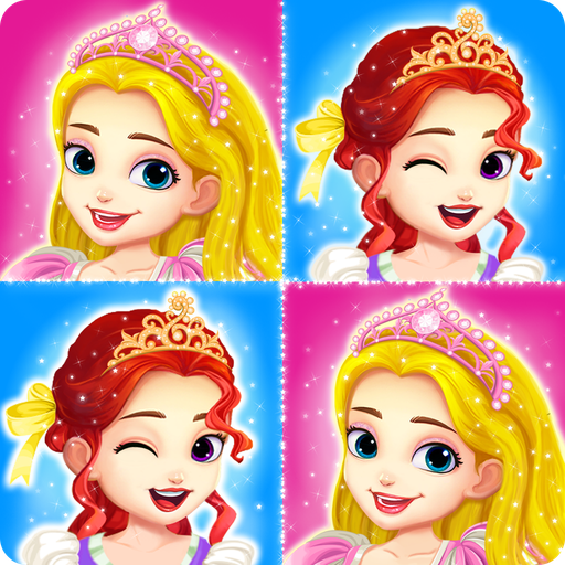 Princess memory game for girls icon