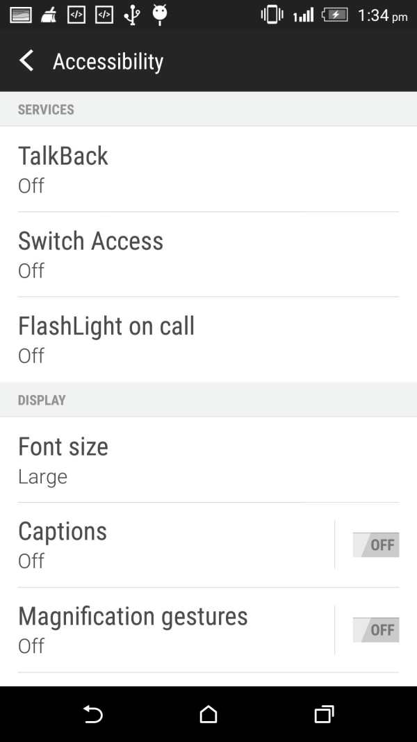 FlashLight on call screenshot 1