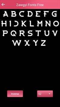 Zawgyi Fonts Free screenshot 5