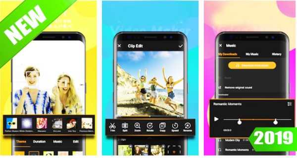 Video crop, Video editor, music, effects 1 تصوير الشاشة