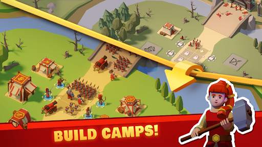 Idle Siege: War simulator game screenshot 2