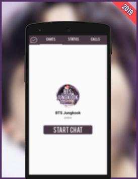 Messenger Chat With BTS Jungkook screenshot 2