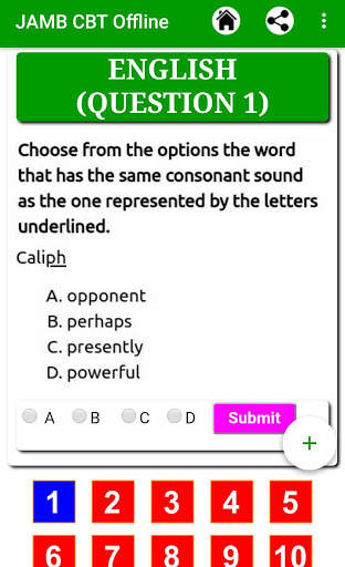 JAMB CBT Practice 2021 (Offline) screenshot 3