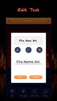 Fire Text Name Art Maker screenshot 3