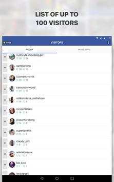 Visitors & Guests for Facebook screenshot 5