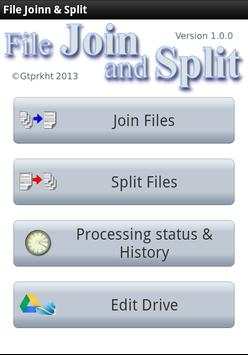 File Join and Split screenshot 1