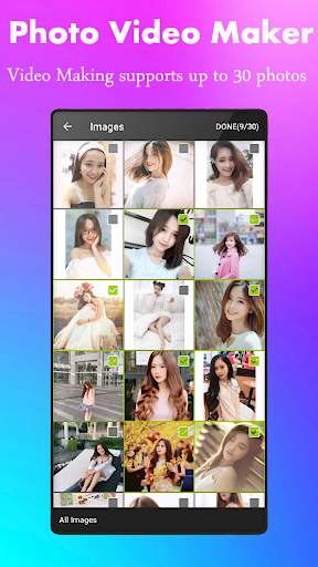 Photo Video Maker with Music & Songs - MV Master screenshot 1