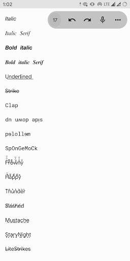 CoolFonts Keyboard  - Cool and stylish fonts स्क्रीनशॉट 5
