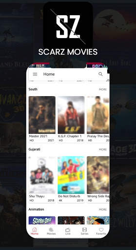 Scarz app new update - Downloader for movies screenshot 1
