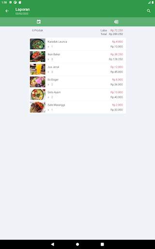 Struk BON Kasir screenshot 13