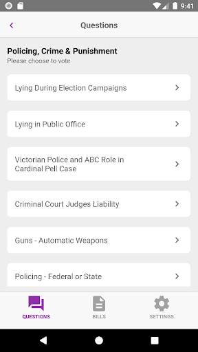 My Direct Democracy screenshot 2