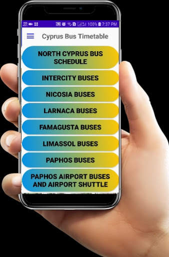 Cyprus Bus Timetable screenshot 1