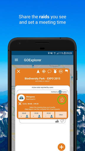 GOExplorer (it's not a Pokémon scanner!!) 2 تصوير الشاشة