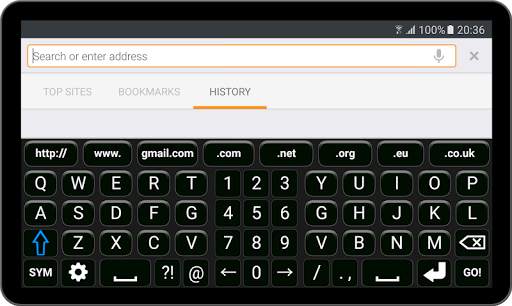 Black Keyboard स्क्रीनशॉट 5