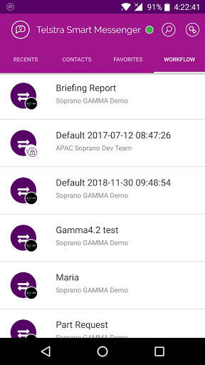 Telstra Smart Messenger screenshot 5
