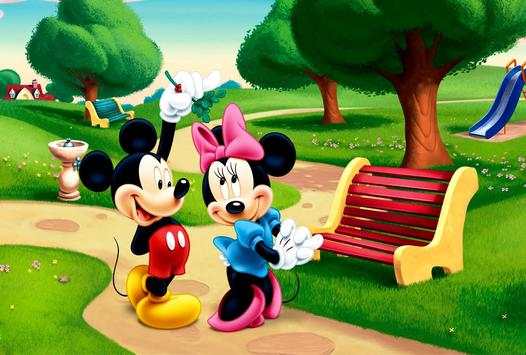 Cute Wallpaper Mickey and Minnie Mouse HD screenshot 3