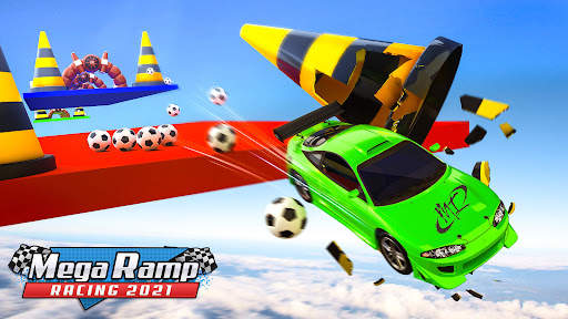 Mega Ramp Car Stunt Game screenshot 1