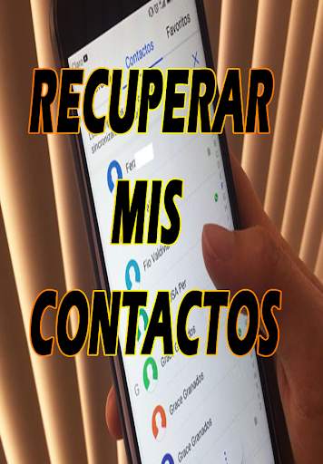 Como recuperar Contactos screenshot 1